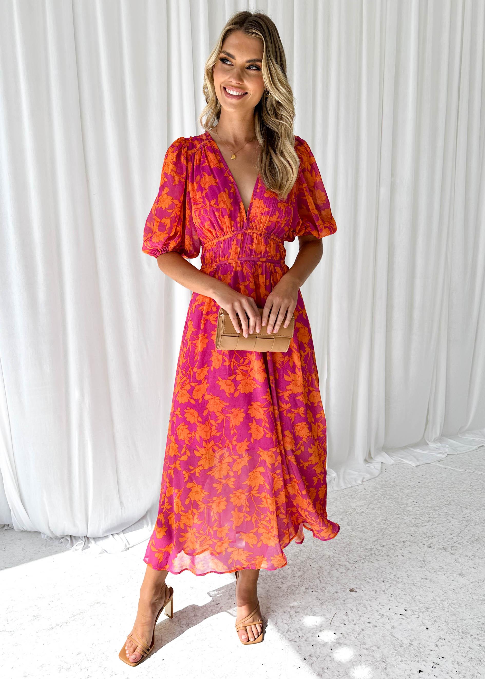 Nalia | Maxi Lente Kleid
