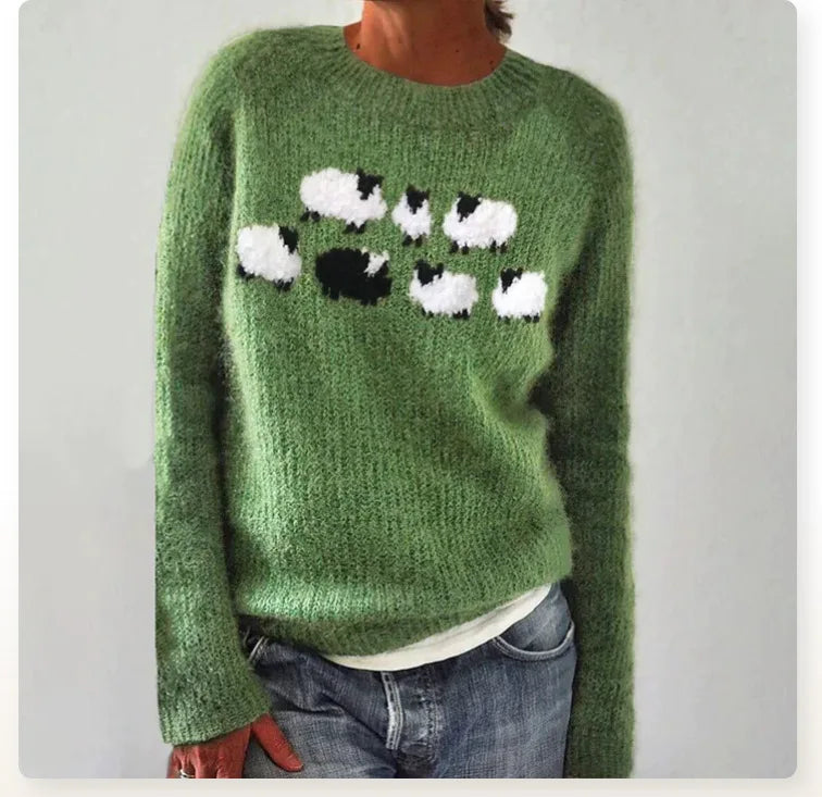Julia - Vintage Strickpullover