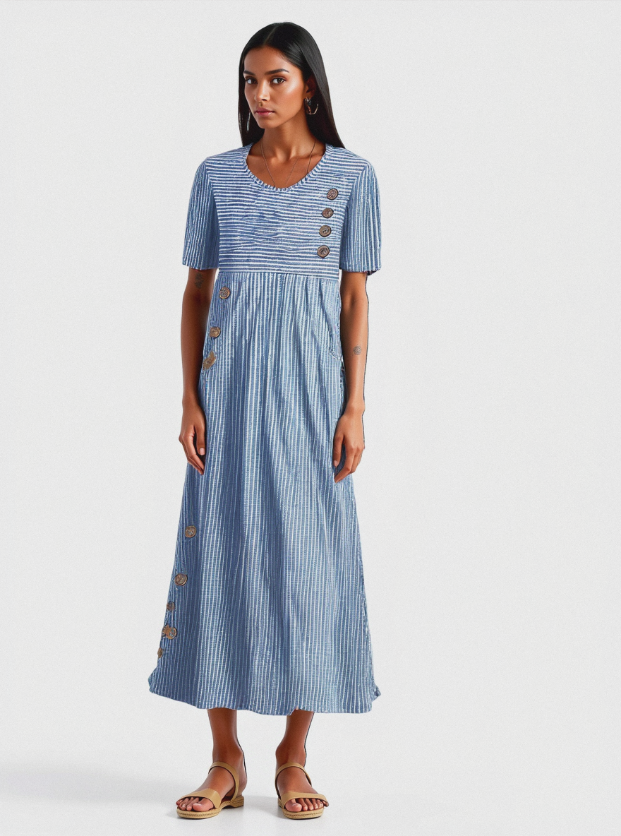 Sofia | Gestreiftes Sommerkleid