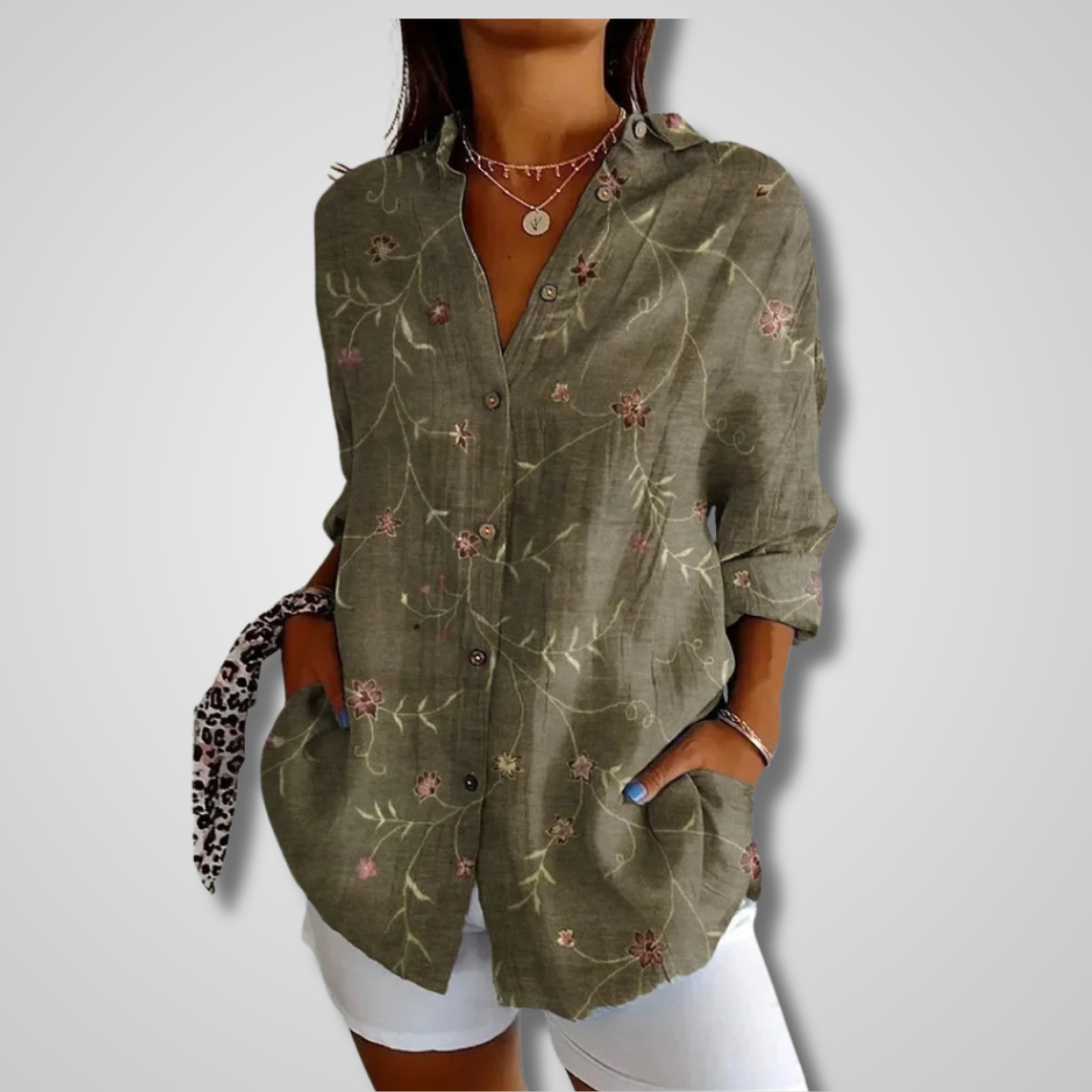 Melle Vintage Bloom Bluse