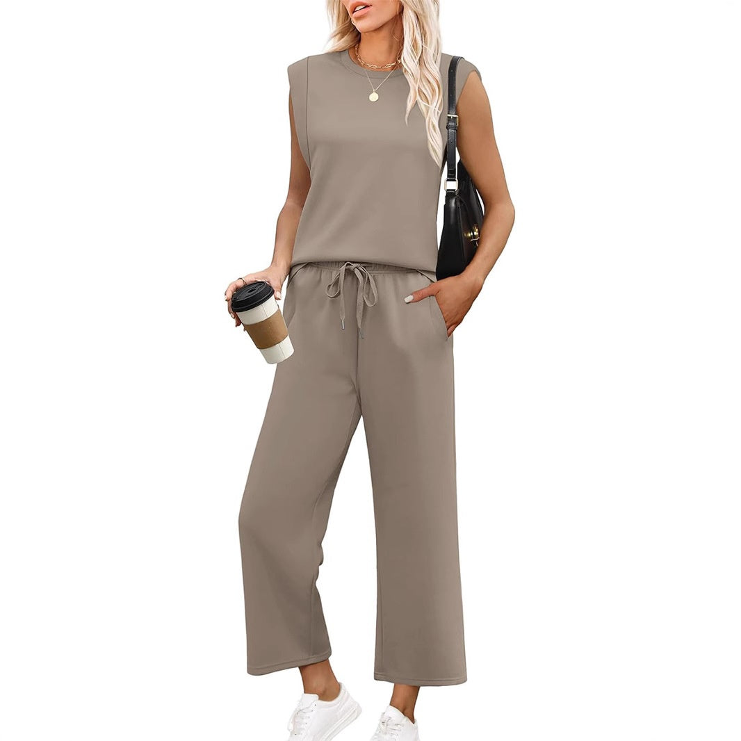 Ania | Damen Zweiteiliges Set – Weich, Slim und Stilvoll